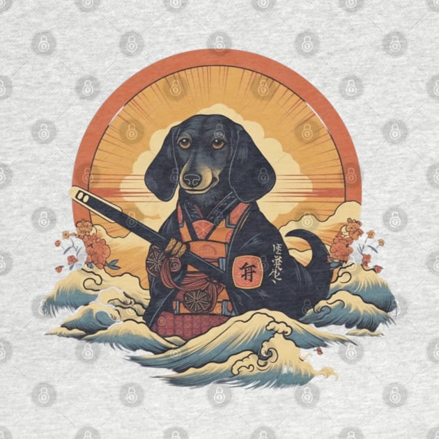 Dachshund Samurai by ModernStyle610